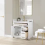 Altair Gavino 36" Free Standing Single Basin Vanity Set with Cabinet and Engineered Stone Vanity Top