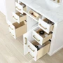 Altair Gavino 42" Free Standing Single Basin Vanity Set with Cabinet and Engineered Stone Vanity Top