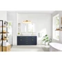 Altair Gavino 72" Free Standing Double Basin Vanity Set with Cabinet and Stone Composite Vanity Top