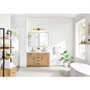 Altair Gavino 54" Free Standing Double Basin Vanity Set with Cabinet and Engineered Stone Vanity Top
