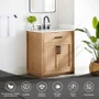 Altair Gavino 30" Free Standing Single Basin Vanity Set with Cabinet and Engineered Stone Vanity Top