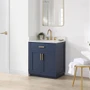 Altair Gavino 30" Free Standing Single Basin Vanity Set with Cabinet and Engineered Stone Vanity Top