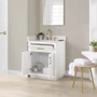Altair Gavino 30" Free Standing Single Basin Vanity Set with Cabinet and Engineered Stone Vanity Top
