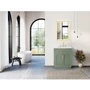 Altair Ivy 30" Free Standing Single Basin Vanity Set with Cabinet and Marble Vanity Top