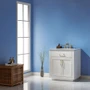 Altair Ivy 30" Free Standing Single Basin Vanity Set with Cabinet and Marble Vanity Top