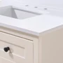 Altair Andalo 37" Engineered Stone Vanity Top with Backsplash