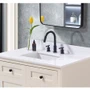 Altair Andalo 37" Engineered Stone Vanity Top with Backsplash