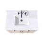 Altair Andalo 37" Engineered Stone Vanity Top with Backsplash