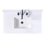 Altair Andalo 37" Engineered Stone Vanity Top with Backsplash