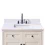 Altair Andalo 37" Engineered Stone Vanity Top with Backsplash