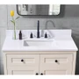 Altair Andalo 37" Engineered Stone Vanity Top with Backsplash
