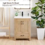 Altair Bondi 24" Free Standing Single Basin Vanity Set with Cabinet and Ceramic Vanity Top