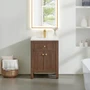 Altair Cerrito 24" Free Standing Single Basin Vanity Set with Cabinet and Ceramic Vanity Top