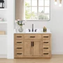 Altair Gavino 48" Free Standing Single Basin Vanity Set with Cabinet and Stone Composite Vanity Top