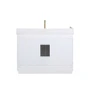Altair Gavino 48" Free Standing Single Basin Vanity Set with Cabinet and Stone Composite Vanity Top