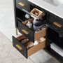 Altair Kesia 48" Free Standing Single Basin Vanity Set with Cabinet and Stone Composite Vanity Top