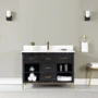 Altair Kesia 48" Free Standing Single Basin Vanity Set with Cabinet and Stone Composite Vanity Top