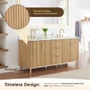 Altair Sierra 72" Free Standing Double Basin Vanity Set with Cabinet and Engineered Stone Vanity Top