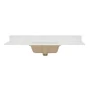 Altair Ceres 49" Engineered Stone Vanity Top with Backsplash