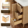 Altair Sierra 48" Free Standing Single Basin Vanity Set with Cabinet and Engineered Stone Vanity Top