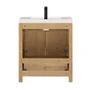 Altair Bondi 30" Free Standing Single Basin Vanity Set with Cabinet and Engineered Stone Vanity Top
