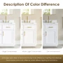 Altair Gavino 84" Free Standing Double Basin Vanity Set with Cabinet and Engineered Stone Vanity Top