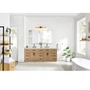Altair Gavino 84" Free Standing Double Basin Vanity Set with Cabinet and Engineered Stone Vanity Top
