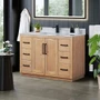 Altair Cicero 48" Free Standing Single Basin Vanity Set with Cabinet and Engineered Stone Vanity Top
