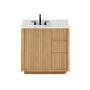 Altair Clayton 36" Free Standing Single Basin Vanity Set with Cabinet and Engineered Stone Vanity Top