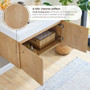 Altair Siena 36" Wall Mounted Single Basin Vanity Set with Cabinet and Engineered Stone Vanity Top