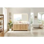 Altair Milner 72" Free Standing Double Basin Vanity Set with Cabinet and Engineered Stone Vanity Top