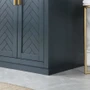 Altair Gazsi 72" Free Standing Double Basin Vanity Set with Cabinet and Stone Composite Vanity Top