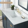 Altair Ceres 37" Engineered Stone Vanity Top with Backsplash