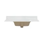 Altair Ceres 37" Engineered Stone Vanity Top with Backsplash