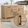 Altair Solana 60" Free Standing Double Basin Vanity Set with Cabinet and Quartz Vanity Top