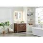 Altair Cerrito 42" Free Standing Single Basin Vanity Set with Cabinet and Engineered Stone Vanity Top