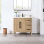 Altair Laurel 36" Single Free Standing Vanity Cabinet Only - Less Vanity Top