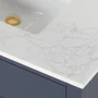 Altair Gavino 36" Free Standing Single Basin Vanity Set with Cabinet, Stone Composite Vanity Top, and Framed Mirror