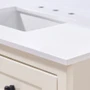 Altair Andalo 43" Engineered Stone Vanity Top with Backsplash