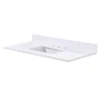 Altair Andalo 43" Engineered Stone Vanity Top with Backsplash