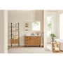 Altair Velora 48" Free Standing Single Basin Vanity Set with Cabinet and Engineered Stone Vanity Top