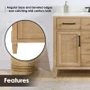 Altair Solana 48" Single Free Standing Vanity Cabinet Only - Less Vanity Top