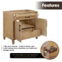 Altair Solana 36" Single Free Standing Vanity Cabinet Only - Less Vanity Top