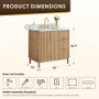 Altair Sierra 36" Free Standing Single Basin Vanity Set with Cabinet and Engineered Stone Vanity Top