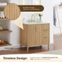 Altair Sierra 36" Free Standing Single Basin Vanity Set with Cabinet and Engineered Stone Vanity Top