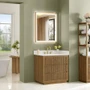 Altair Navan 36" Free Standing Single Basin Vanity Set with Cabinet and Engineered Stone Vanity Top