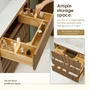 Altair Navan 36" Free Standing Single Basin Vanity Set with Cabinet and Engineered Stone Vanity Top