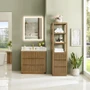Altair Navan 36" Free Standing Single Basin Vanity Set with Cabinet and Engineered Stone Vanity Top