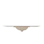 Altair Salerno 49" Engineered Stone Vanity Top with Backsplash