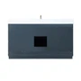 Altair Gazsi 60" Free Standing Single Basin Vanity Set with Cabinet and Engineered Stone Vanity Top